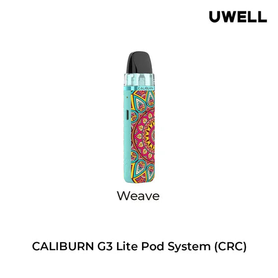 elfbar elfa master akku Uwell Caliburn G3 Lite Pod Kit 2mL [CRC Version] – Clear Sky Vapes Inc