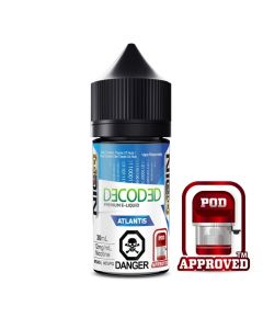Atlantis Salt - by Decoded [Ontario Stamp]  Clear Sky Vapes Inc.