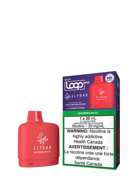 Watermelon Ice - STLTH Loop MAX ELFBAR Pod 20mL [Ontario Stamp]