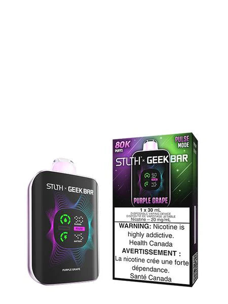 Purple Grape - STLTH X GEEK BAR 30mL Rechargeable Disposable Vape [Ontario Stamp]