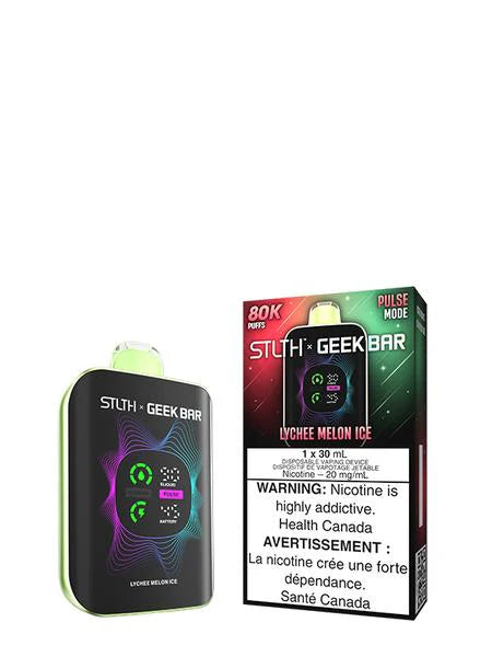 Lychee Melon Ice - STLTH X GEEK BAR 30mL Rechargeable Disposable Vape [Ontario Stamp]