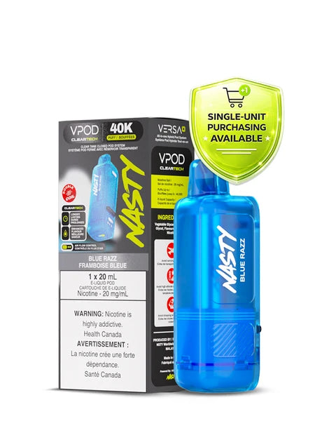 Blue Razz - Versa X by Nasty Pod 20mL [Ontario Stamp]