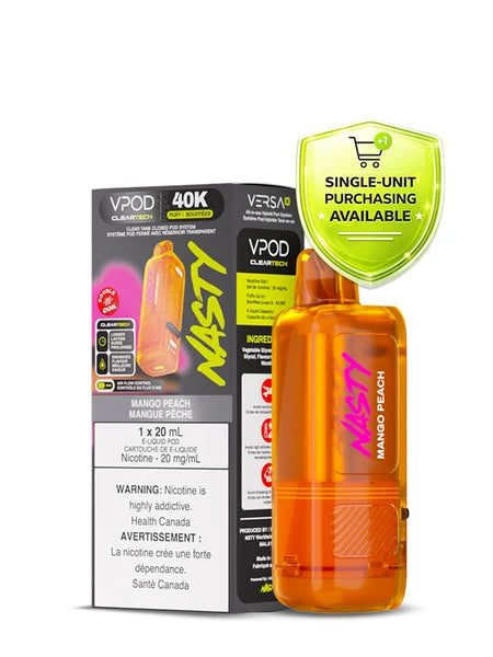 Mango Peach - Versa X by Nasty Pod 20mL [Ontario Stamp]
