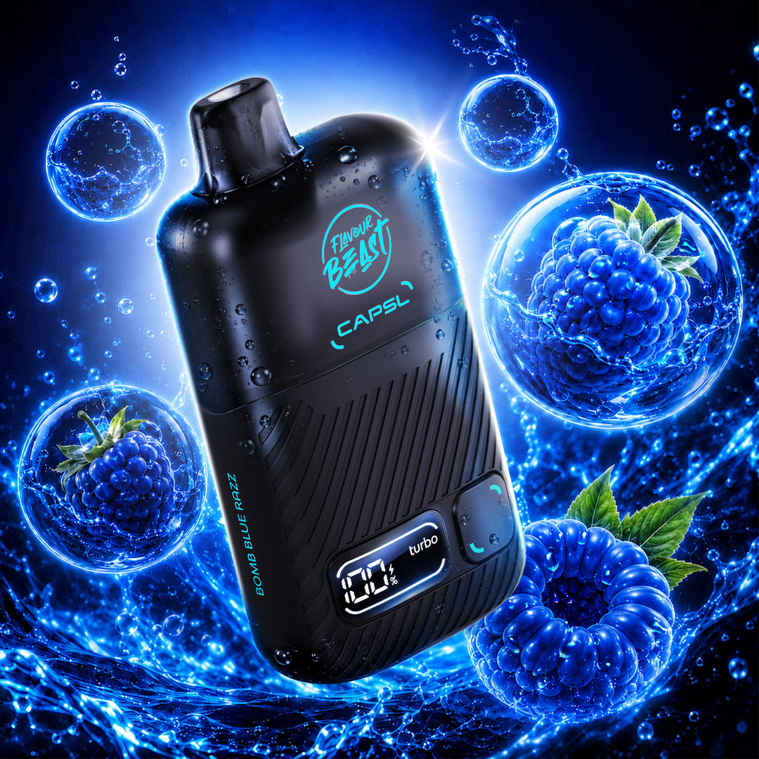 Bomb Blue Razz - CAPSL 30mL Disposable [Ontario Stamp]