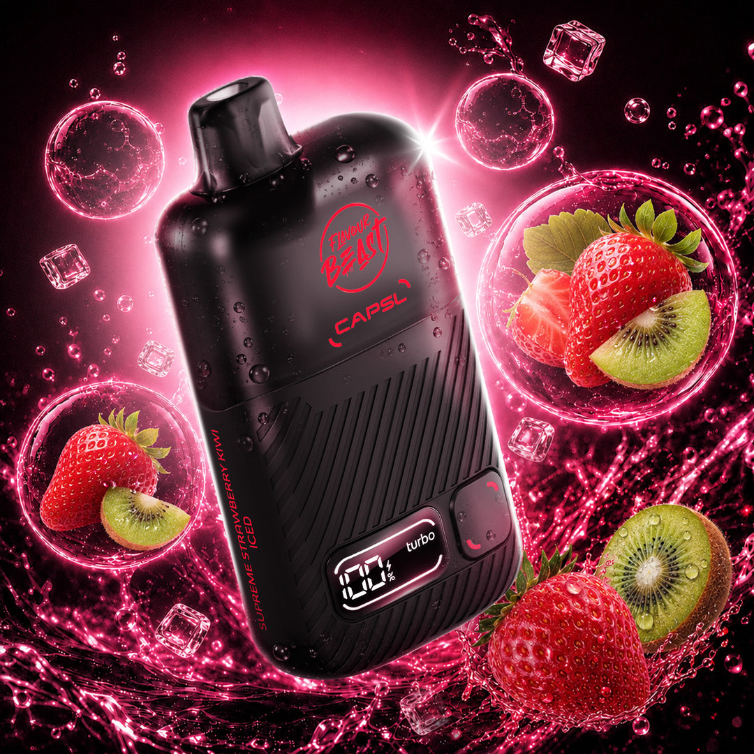 Supreme Strawberry Kiwi - CAPSL 30mL Disposable [Ontario Stamp]