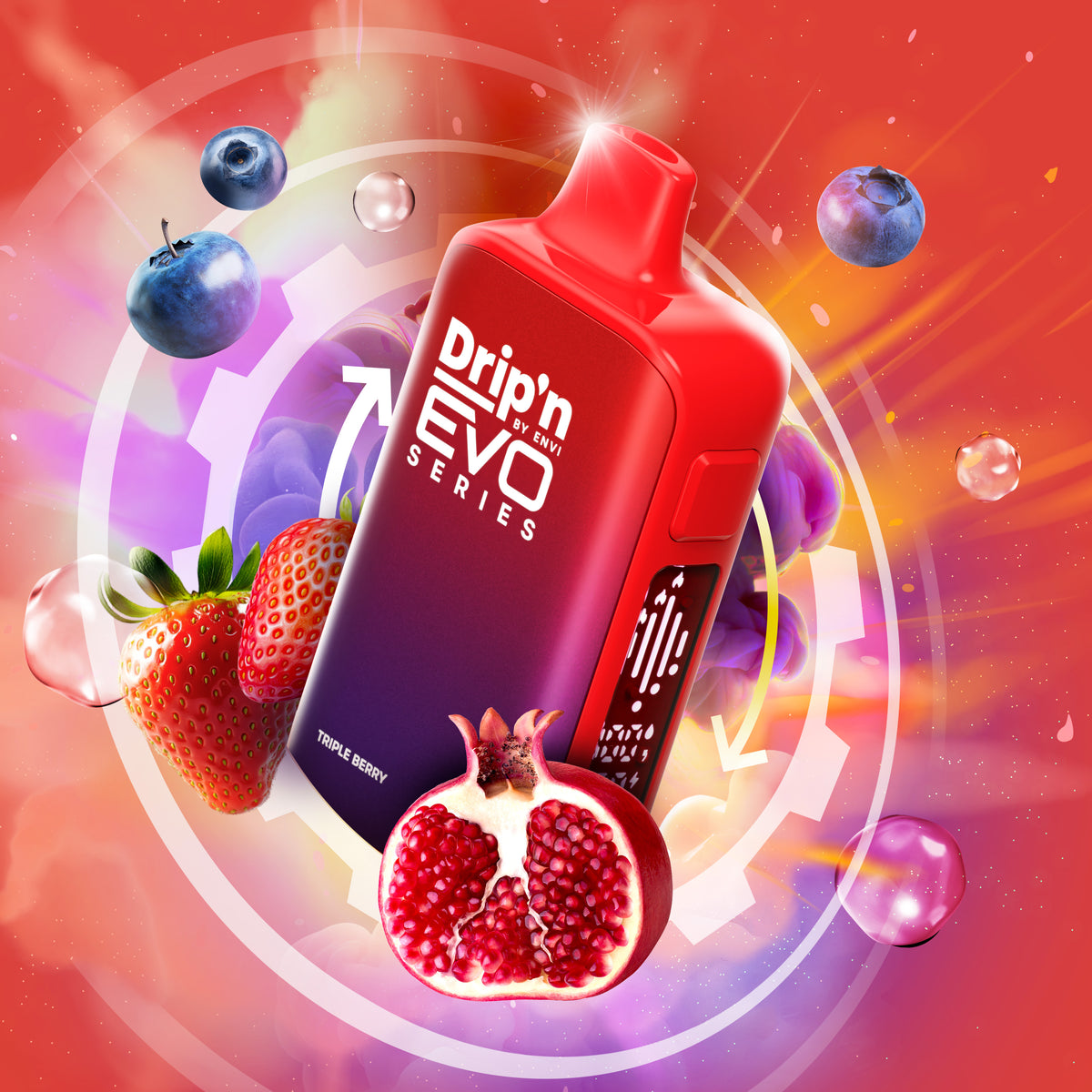 Triple Berry - Drip'n EVO 63K [Ontario Stamp] – Clear Sky Vapes Inc.