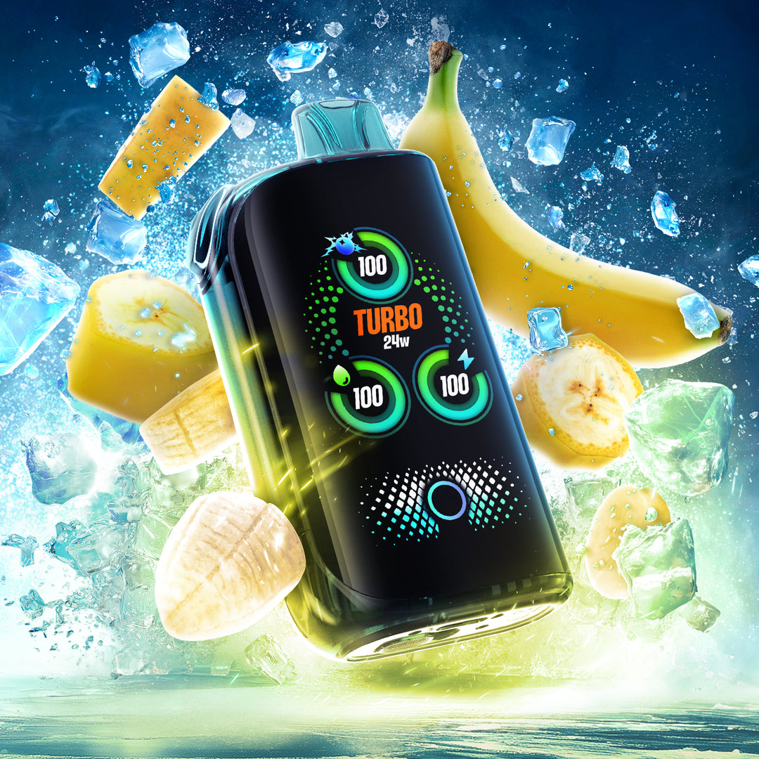 Banana Ice - Drip'n Fasta by Envi 30k Rechargeable Disposable Vape [Ontario Stamp]