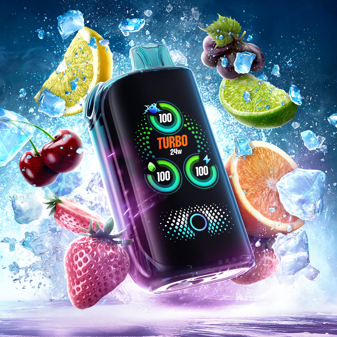 Electric Fruit Blast Ice - Drip'n Fasta by Envi 30k Rechargeable Disposable Vape [Ontario Stamp]
