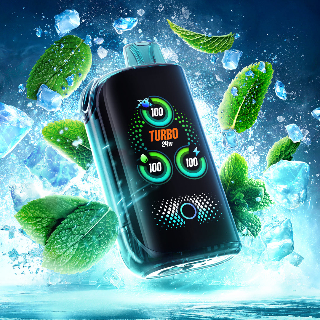 Mint Ice - Drip'n Fasta by Envi 30k Rechargeable Disposable Vape [Ontario Stamp]