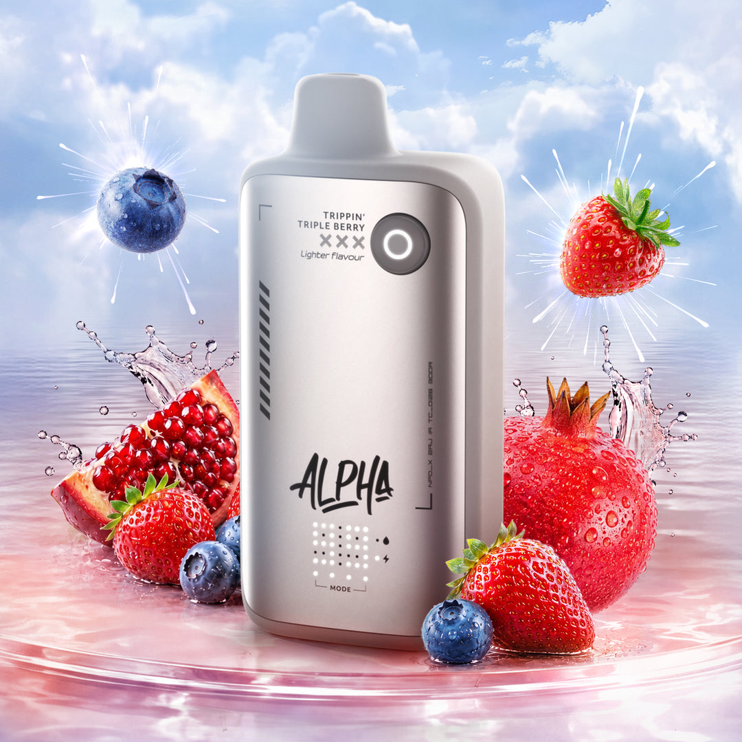 Trippin' Triple Berry - Flavour Beast Alpha Light [Ontario Stamp]