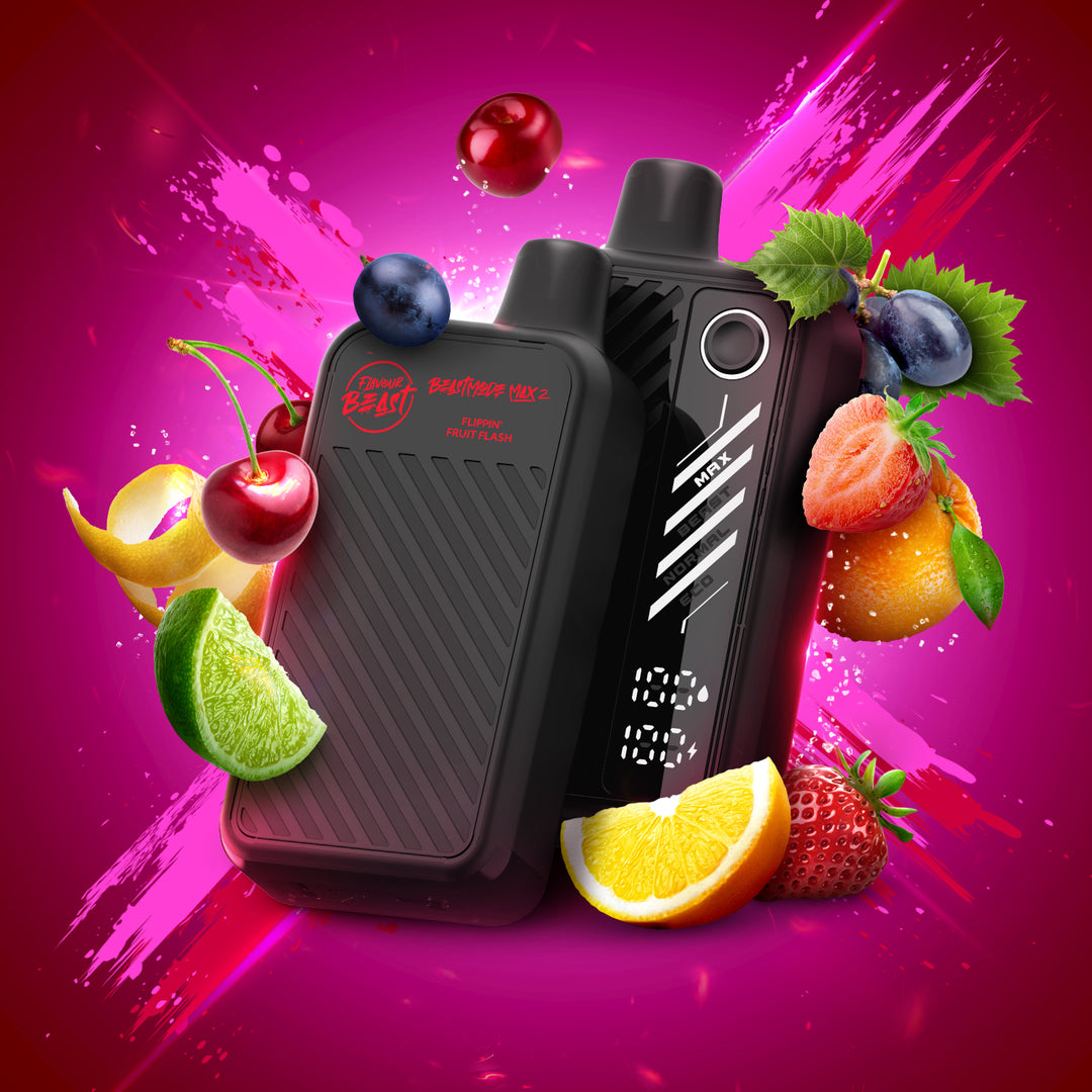 Flippin' Fruit Flash - Flavour Beast Beast Mode Max 2 Rechargeable Disposable Vape [Ontario Stamp]