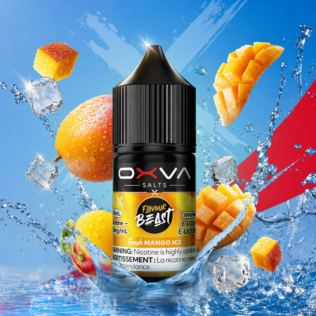 Fresh Mango Ice Salt - by Flavour Beast x OXVA Salts [Ontario Stamp]