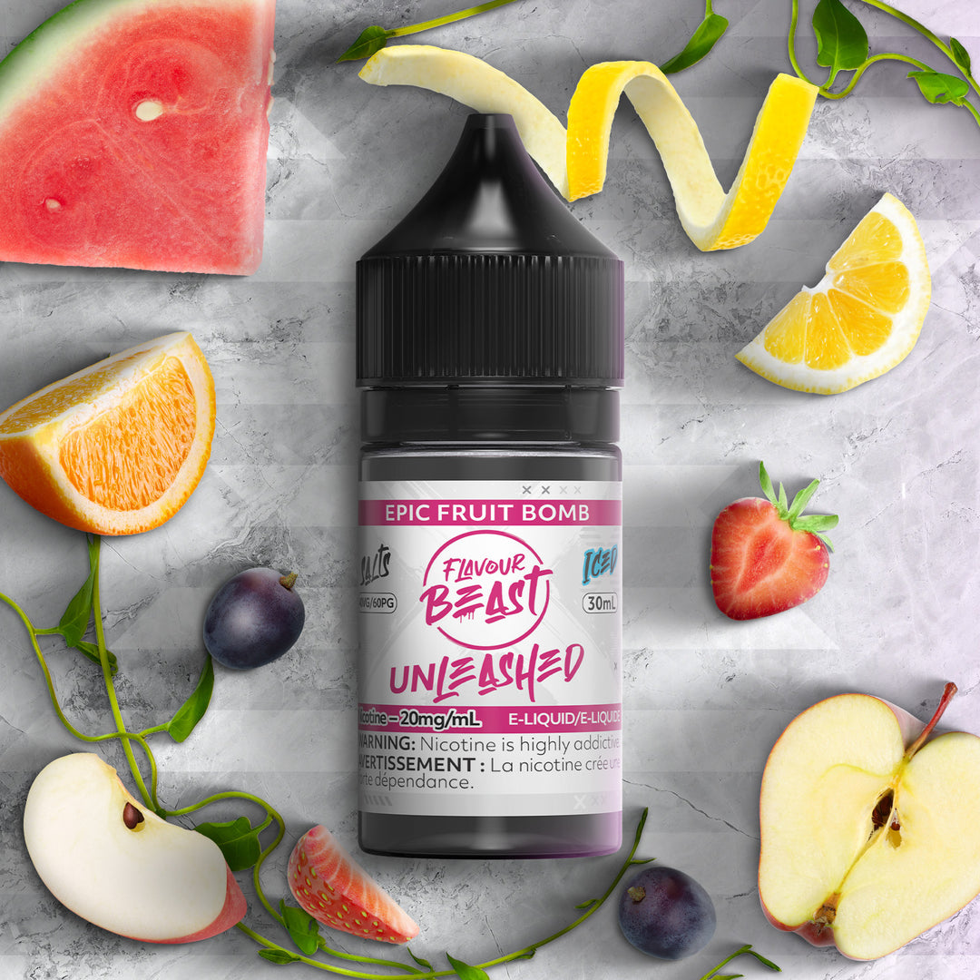 Epic Fruit Bomb Salt - by Flavour Beast Unleashed [Ontario Stamp]