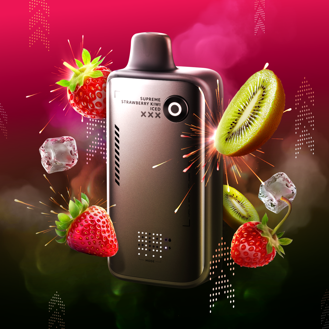 Supreme Strawberry Kiwi Iced - Flavour Beast Alpha [Ontario Stamp]