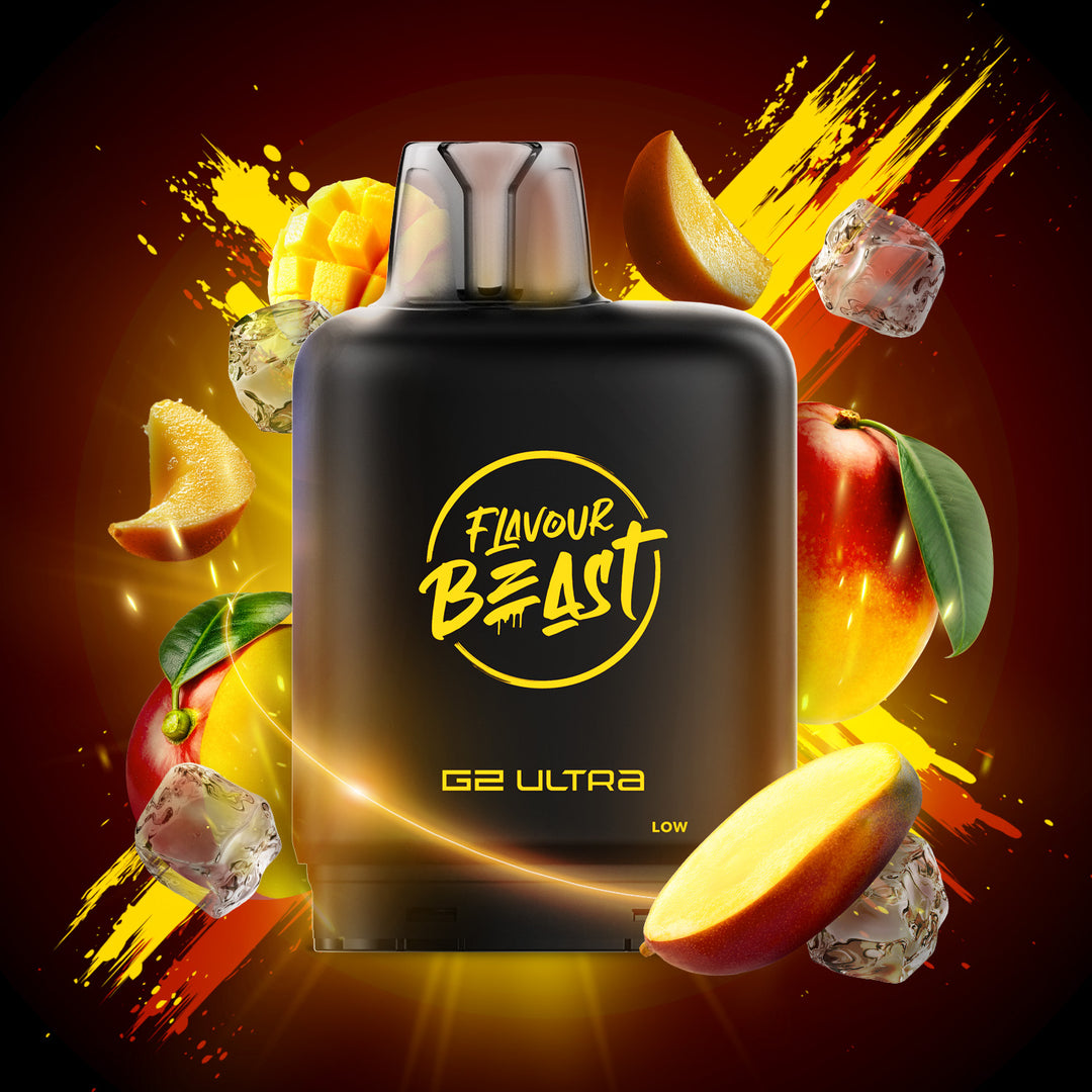 Mega Mango - Flavour Beast Level X G2 Ultra 20mL Pod [Ontario Stamp]