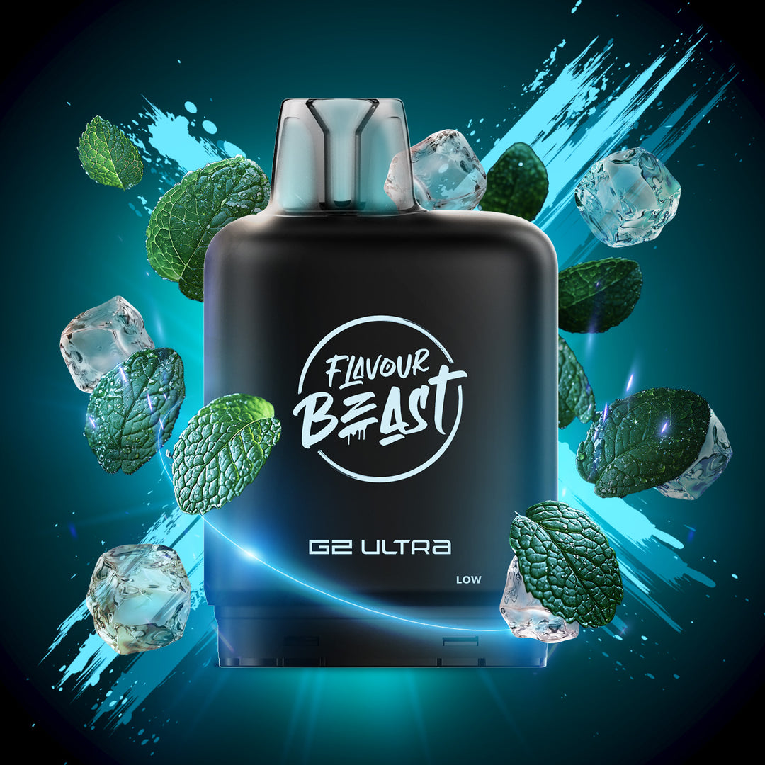Polar Mint - Flavour Beast Level X G2 Ultra 20mL Pod [Ontario Stamp]