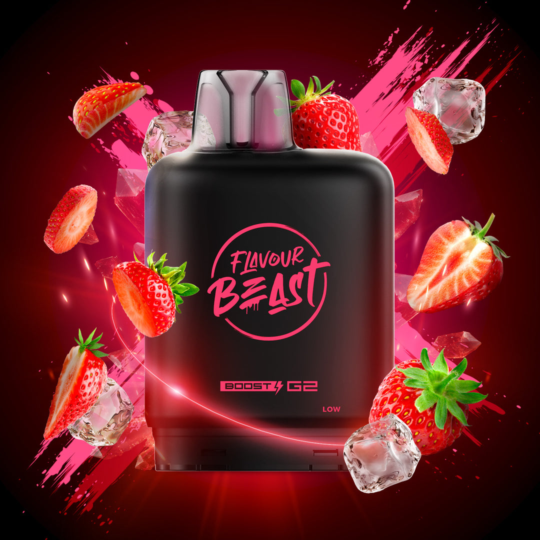Smashin' Strawberry Jewel - Flavour Beast Level X G2 Ultra 20mL Pod [Ontario Stamp]