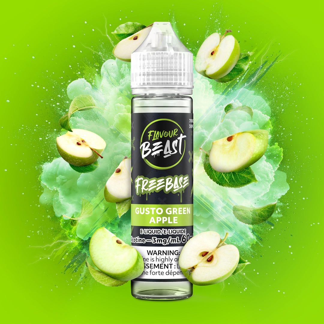 Gusto Green Apple - Flavour Beast Freebase [Ontario Stamp]