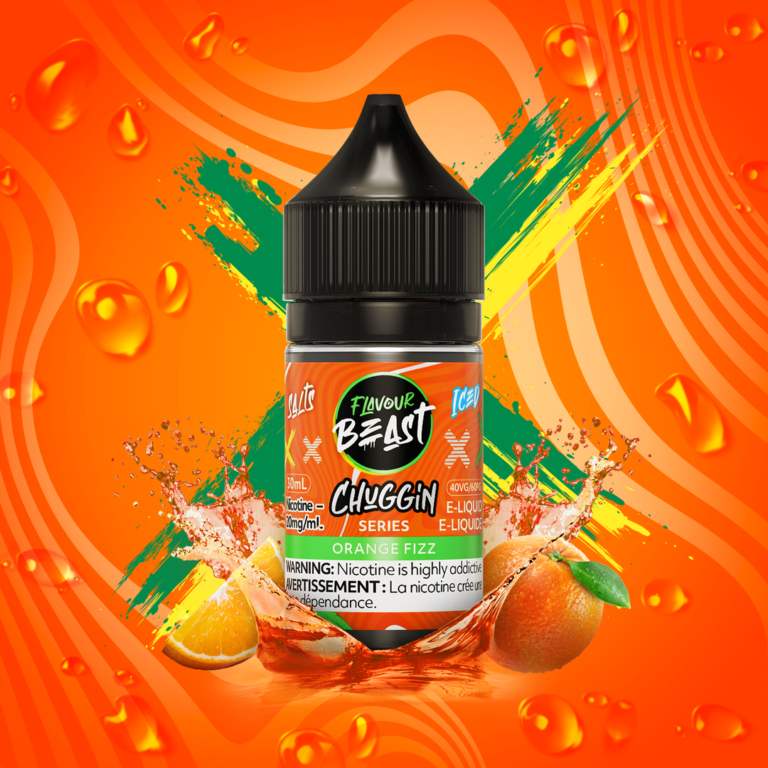 Orange Fizz - by Flavour Beast Chuggin' Salts [Ontario Stamp]