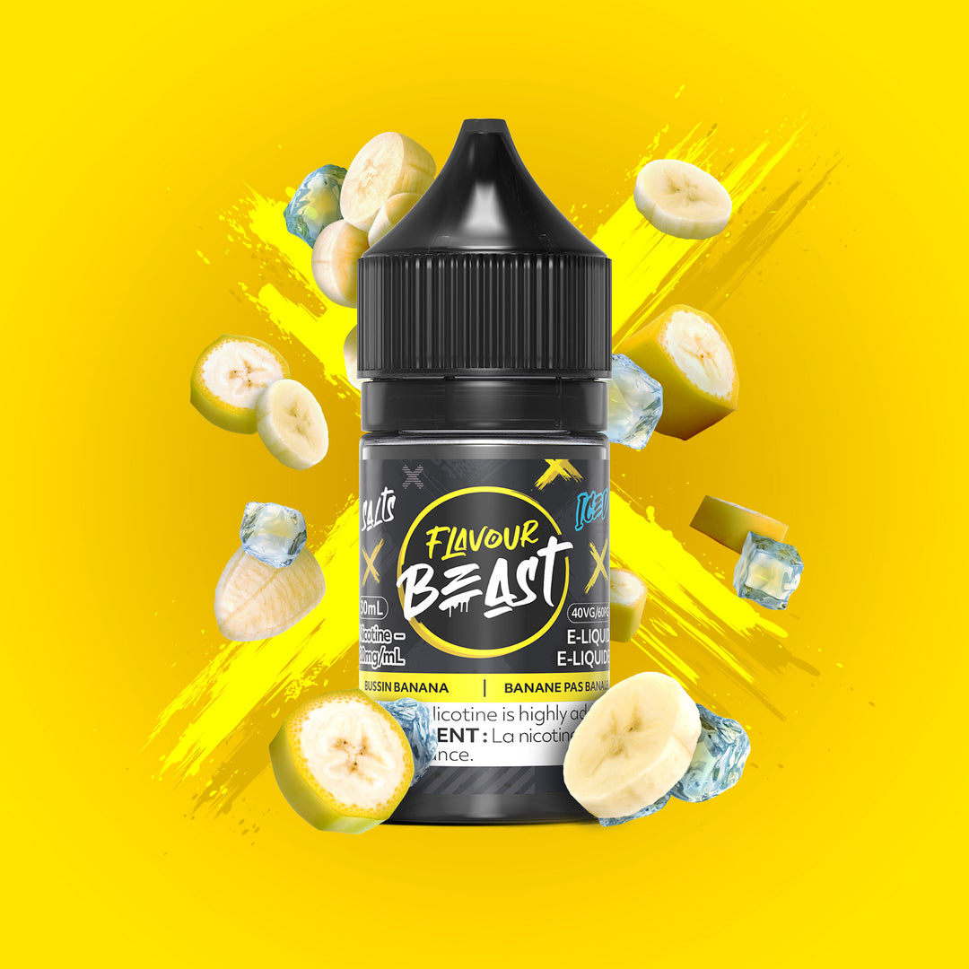 Bussin' Banana Iced Salt - by Flavour Beast Salts [Ontario Stamp]