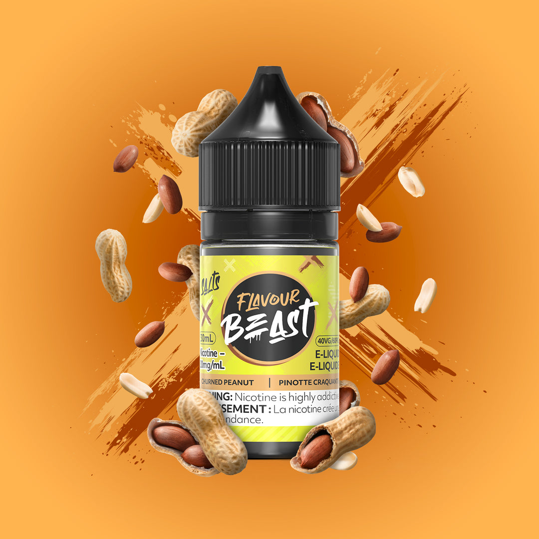 Churned Peanut Salt - by Flavour Beast Salts [Ontario Stamp]