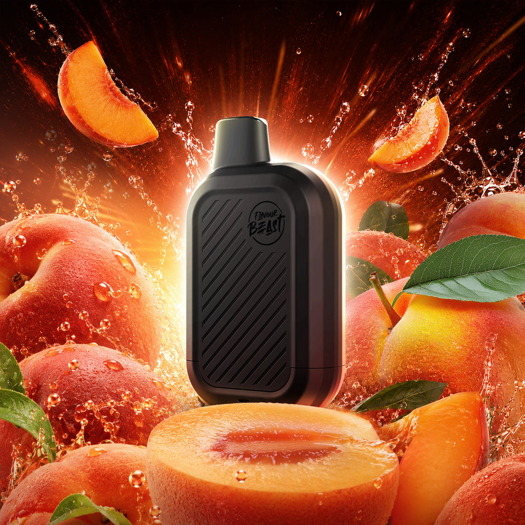 Jumpin' Juicy Peach - Flavour Beast SIX Disposable [Ontario Stamp]