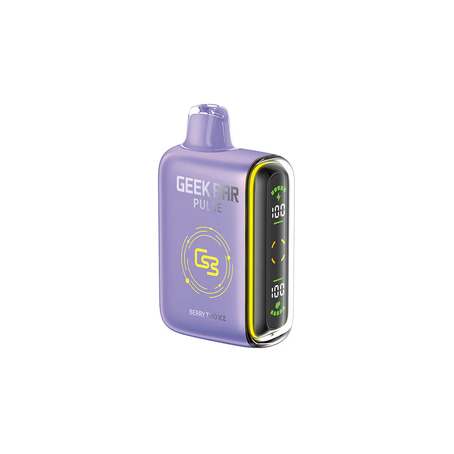 Berry Trio Ice - Geek Bar Pulse 16mL Rechargeable Disposable Vape [Ontario Stamp]