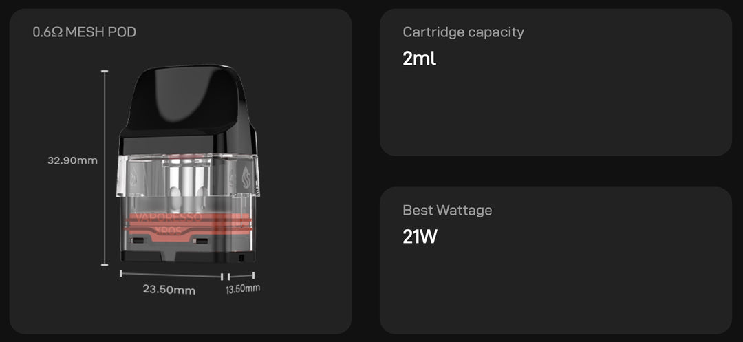 Vaporesso XROS Series Replacement Pods 4-pack [CRC]