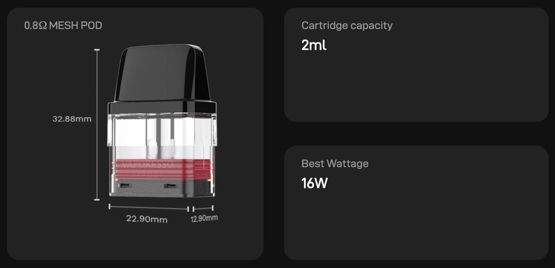 Vaporesso XROS Series Replacement Pods 4-pack [CRC]