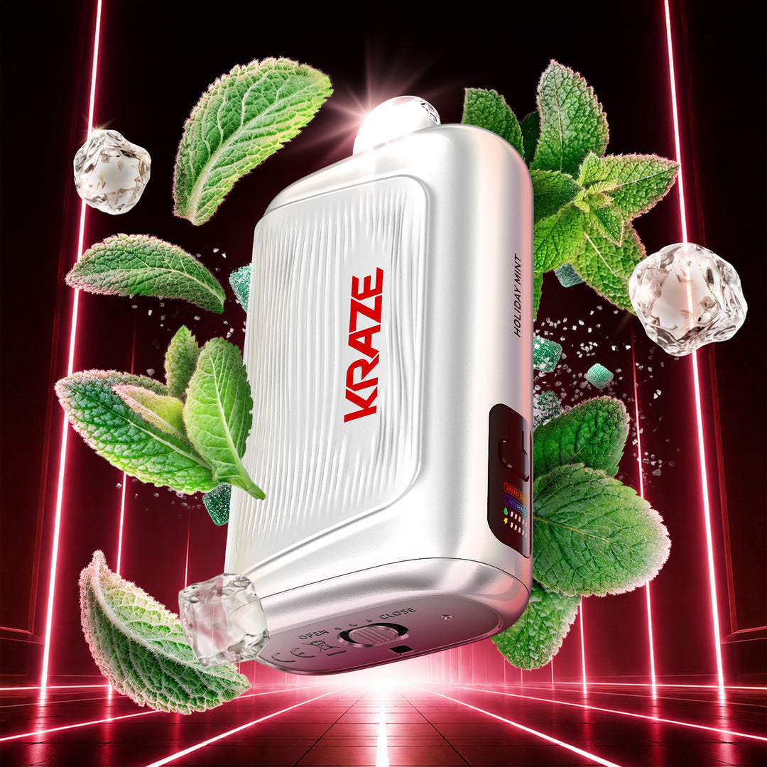 Holiday Mint - Kraze Giga Rechargeable Disposable 40mL [Ontario Stamp]