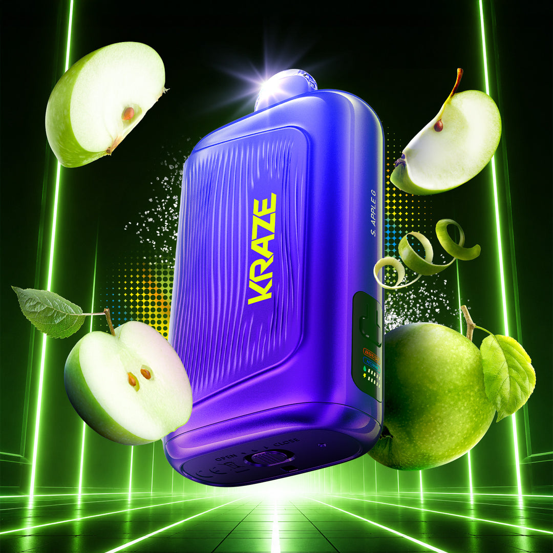S. Apple G - Kraze Giga Rechargeable Disposable 40mL [Ontario Stamp]