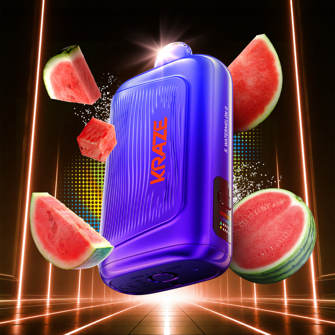 S. Watermelon G - Kraze Giga Rechargeable Disposable 40mL [Ontario Stamp]