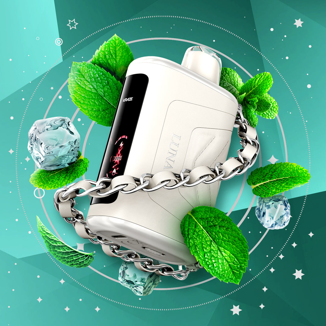 Spearmint Ice Kraze Luna Vape: Ontario's Clear Sky Vapes Spearmint Ice Kraze Luna Vape: Ontario's Clear Sky Vapes