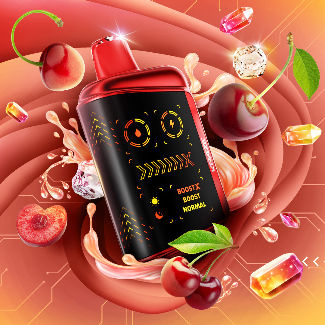 Cherry Blast G Ice - Kraze X Classic 48k Puff Disposable Vape [Ontario Stamp]