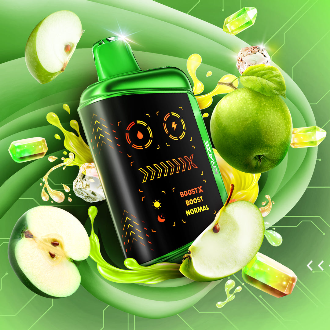 S. Apple G Ice - Kraze X Classic 48k Puff Disposable Vape [Ontario Stamp]