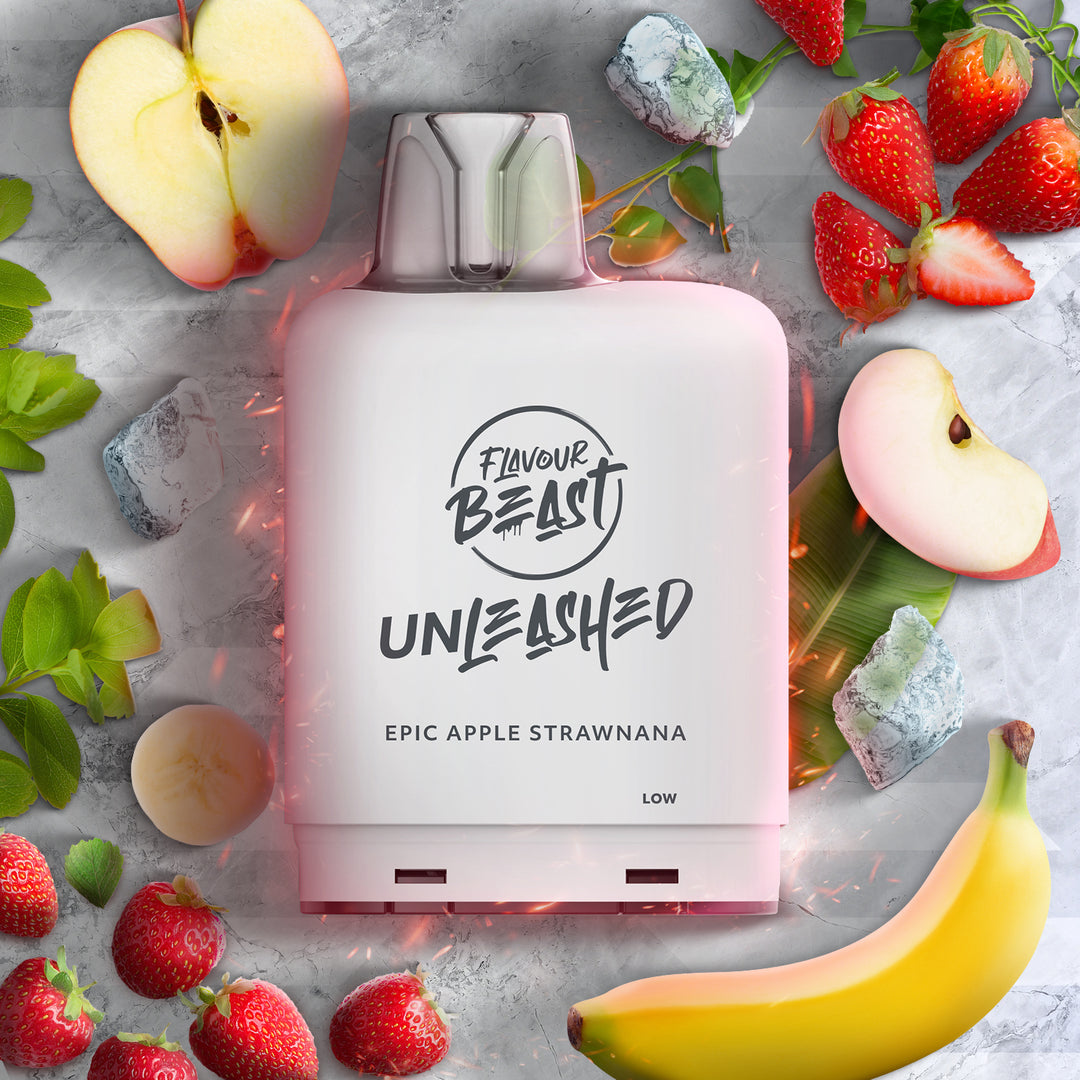 Epic Apple Strawnana - Flavour Beast Unleashed Level X Boost Pod 20mL [Ontario Stamp]