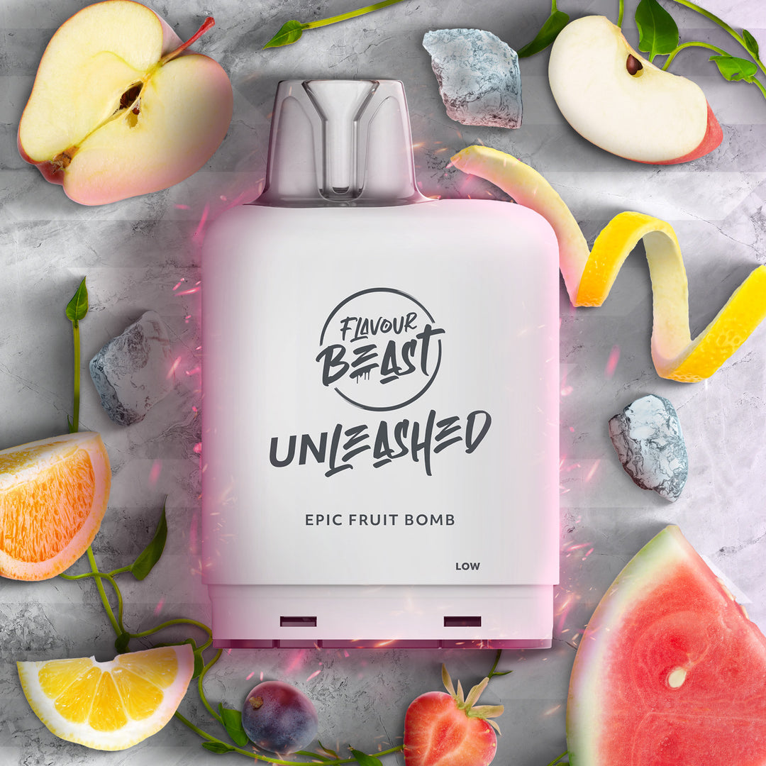 Epic Fruit Bomb - Flavour Beast Unleashed Level X Boost Pod 20mL [Ontario Stamp]
