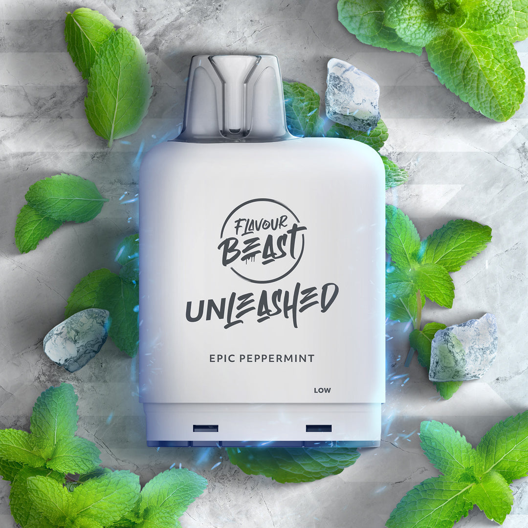 Epic Peppermint - Flavour Beast Unleashed Level X Boost Pod 20mL [Ontario Stamp]