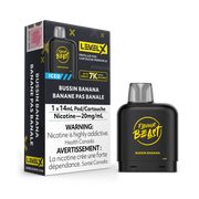 Bussin' Banana Iced - Flavour Beast Level X Pod 14mL