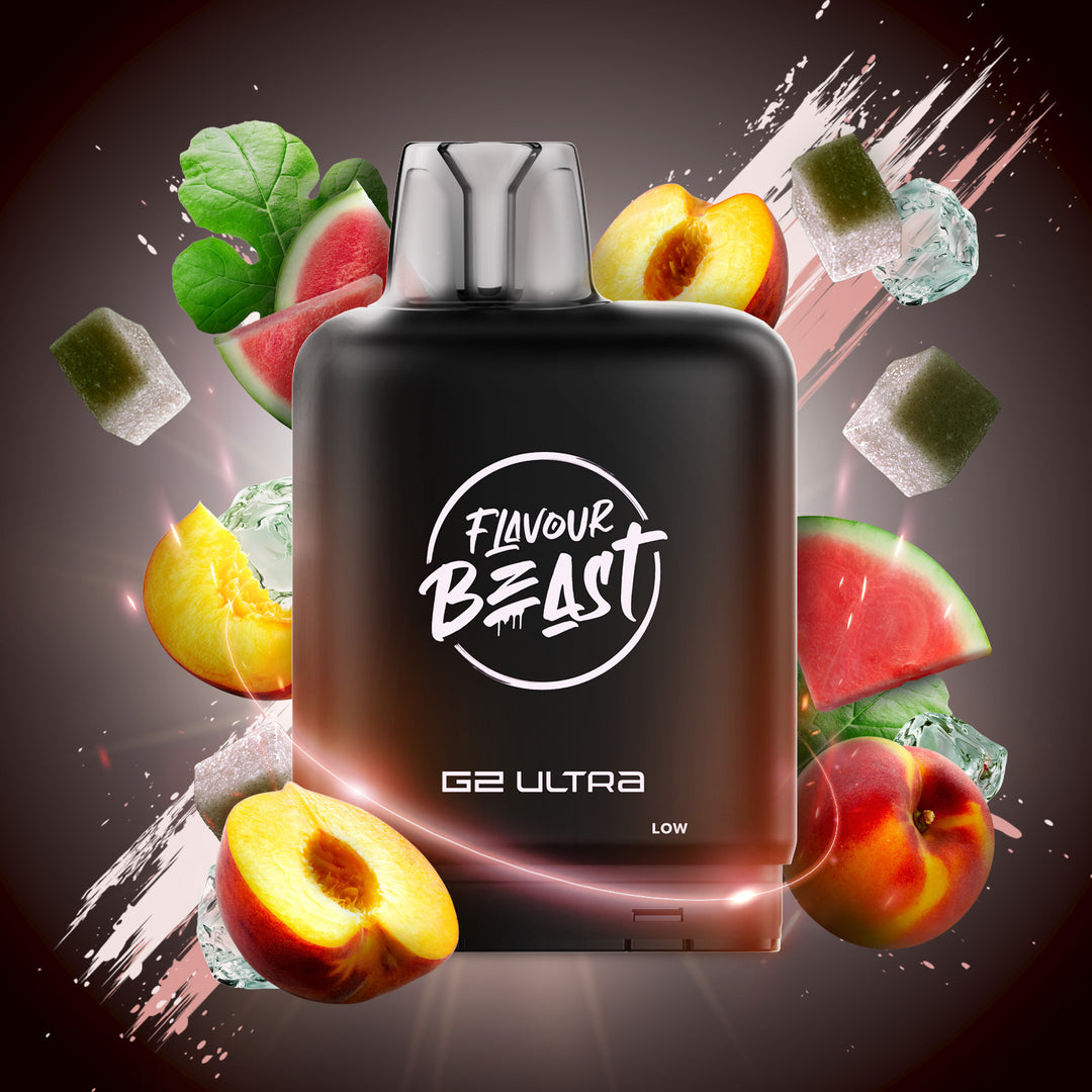 White G.B Iced  - Flavour Beast Level X G2 Ultra 20mL Pod [Ontario Stamp]