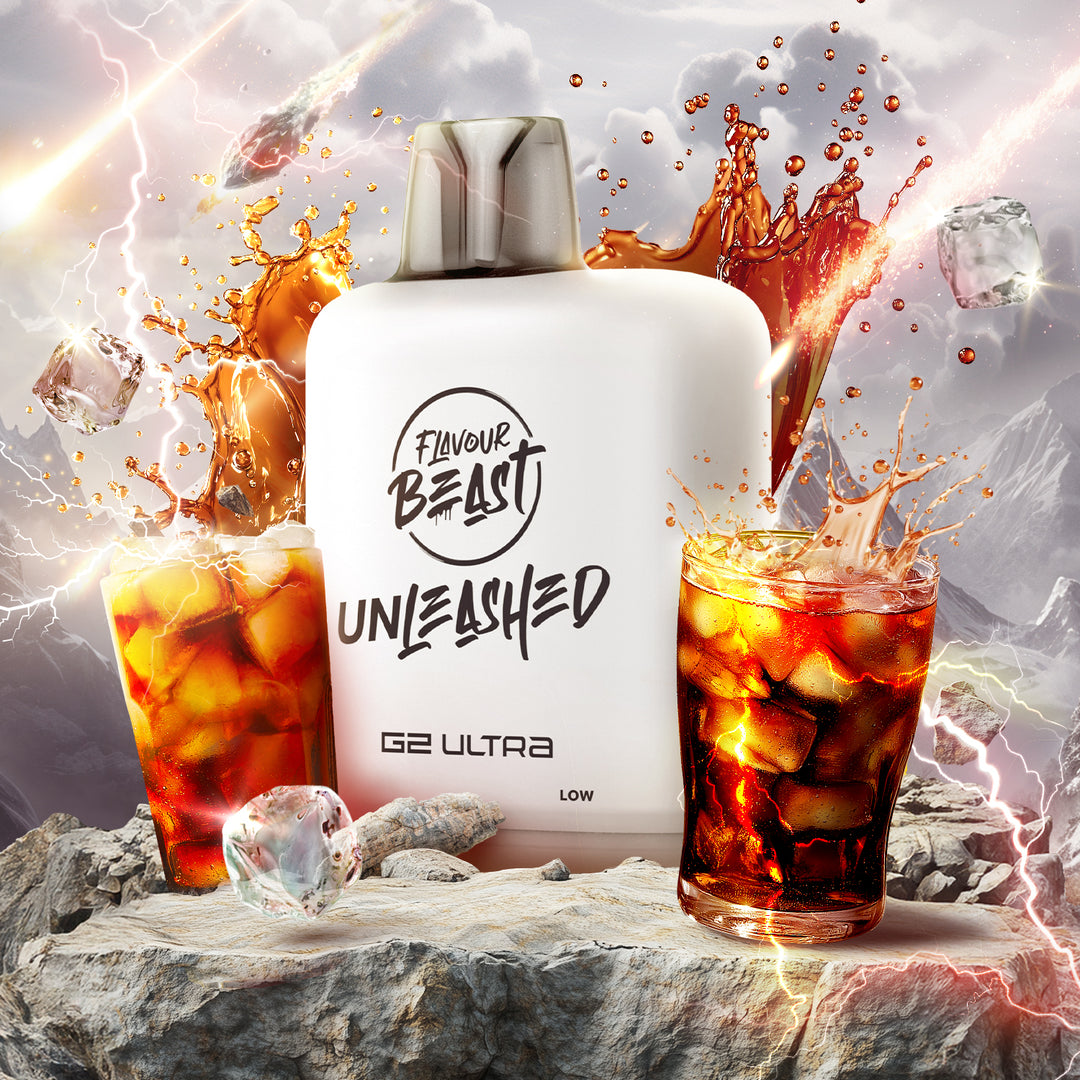 Epic Red Lightning Iced  - Flavour Beast Level X G2 Ultra 20mL Pod [Ontario Stamp]
