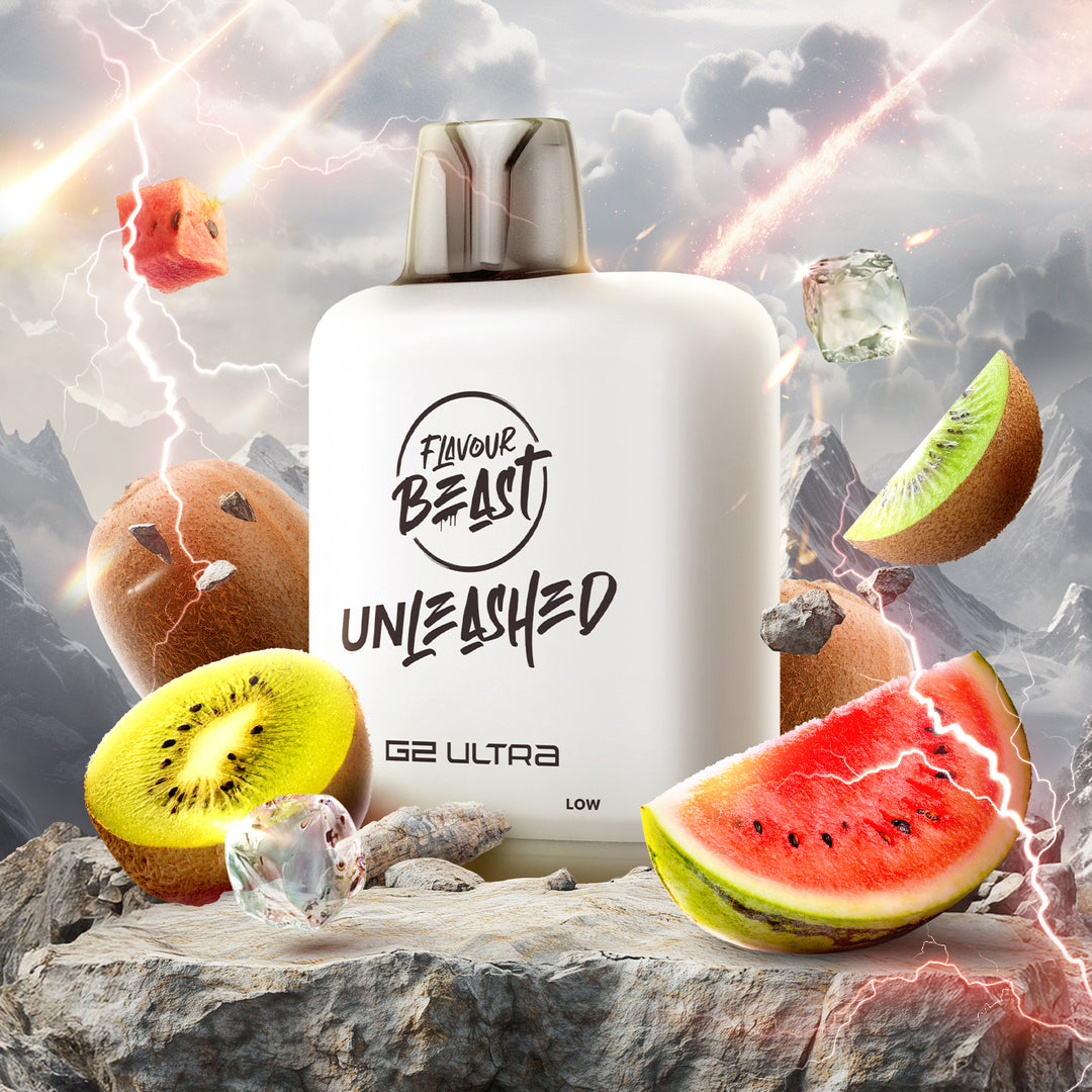 Epic Watermelon Kiwi - Flavour Beast Level X G2 Ultra 20mL Pod [Ontario Stamp]