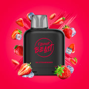 Sic Strawberry Iced - Flavour Beast Level X Pod 14mL