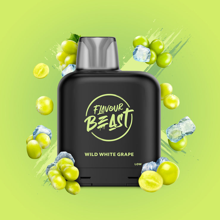 Wild White Grape Iced - Flavour Beast Level X Pod 14mL