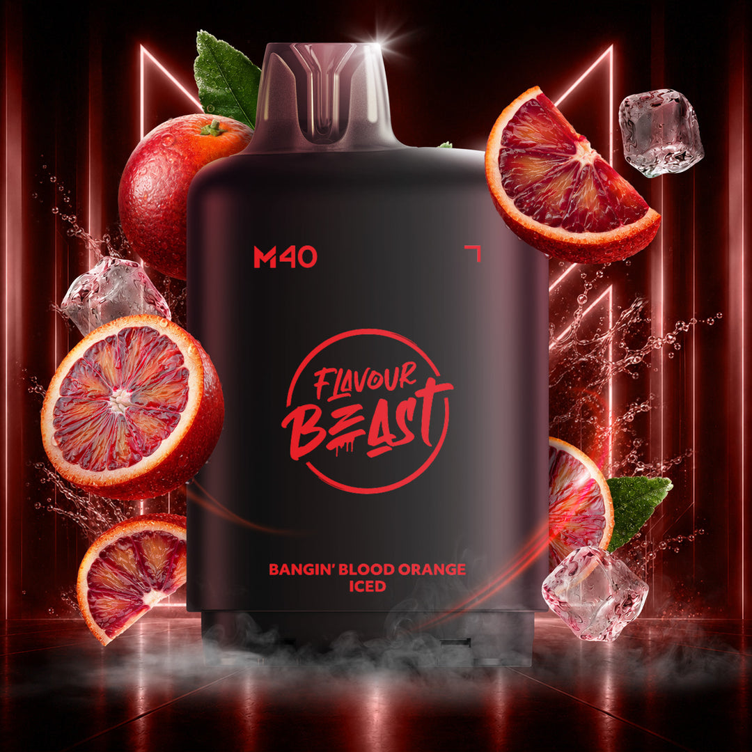 Bangin' Blood Orange - Flavour Beast Level X M Series 40mL Pod [Ontario Stamp]