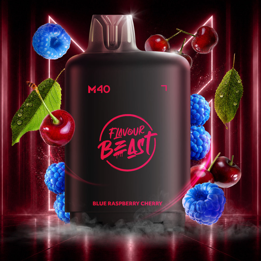 Blue Raspberry Cherry - Flavour Beast Level X M Series 40mL Pod [Ontario Stamp]