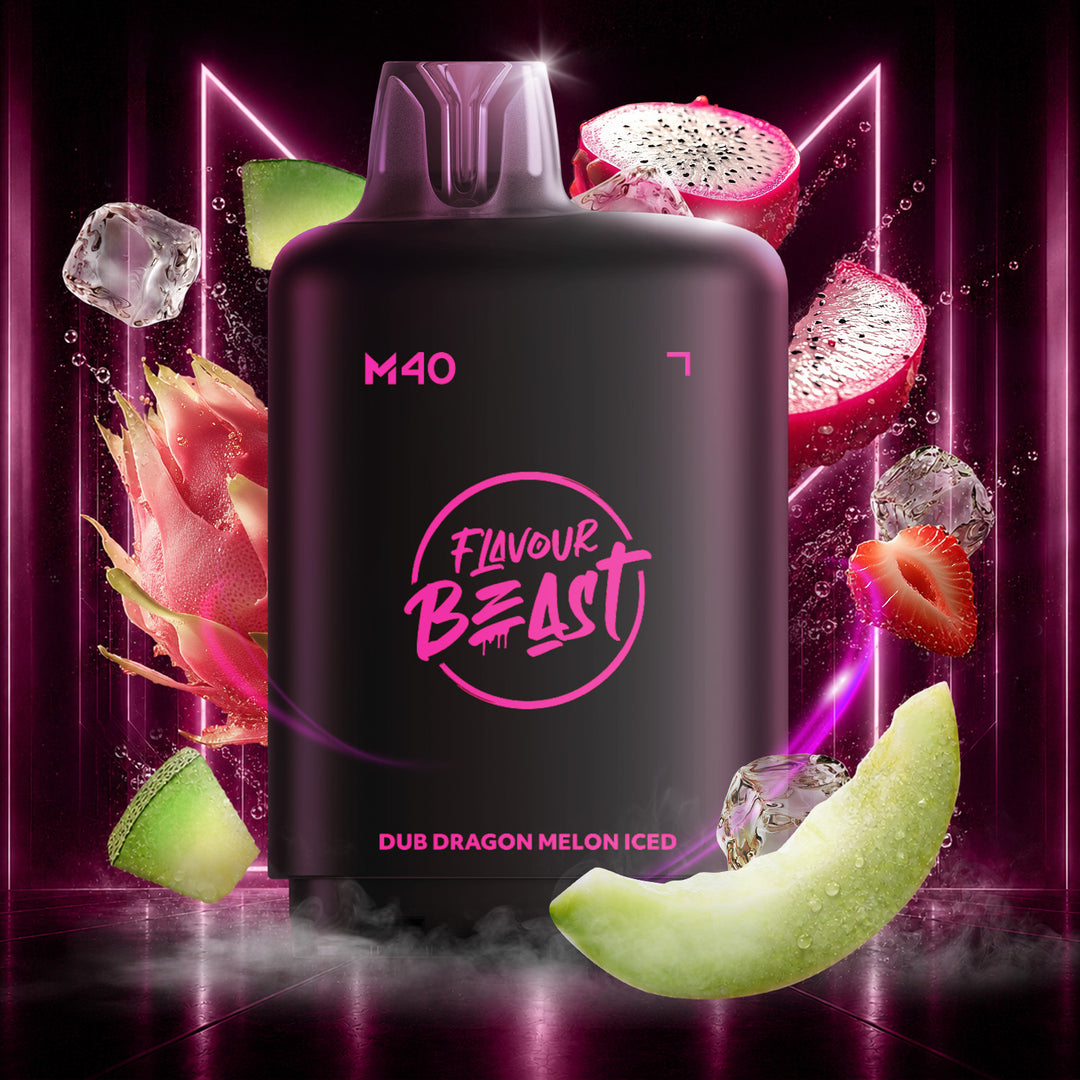 Dub Dragon Melon - Flavour Beast Level X M Series 40mL Pod [Ontario Stamp]