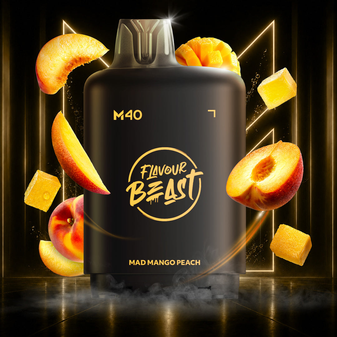 Mad Mango Peach - Flavour Beast Level X M Series 40mL Pod [Ontario Stamp]