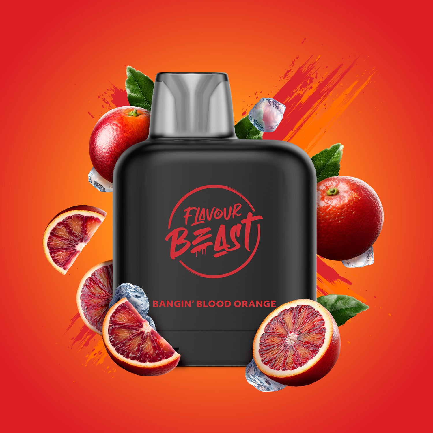 Bangin' Blood Orange Iced Flavour Beast Level X Pod 14mL [Ontario St