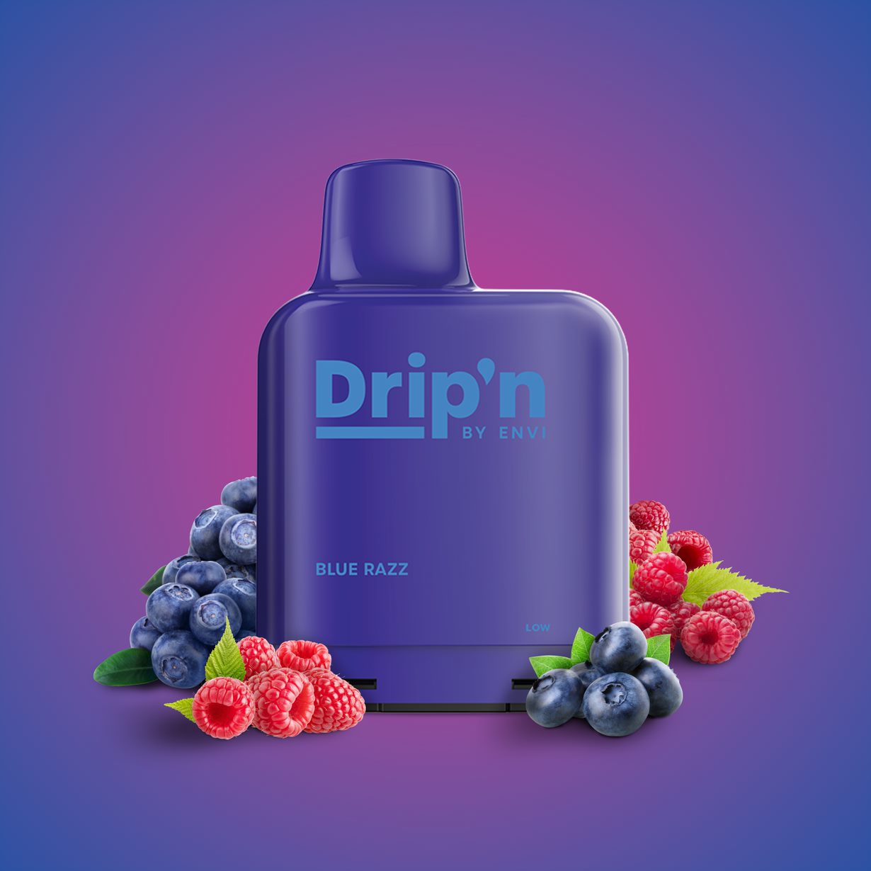 Blue Razz Drip'n Level X Pod 14mL